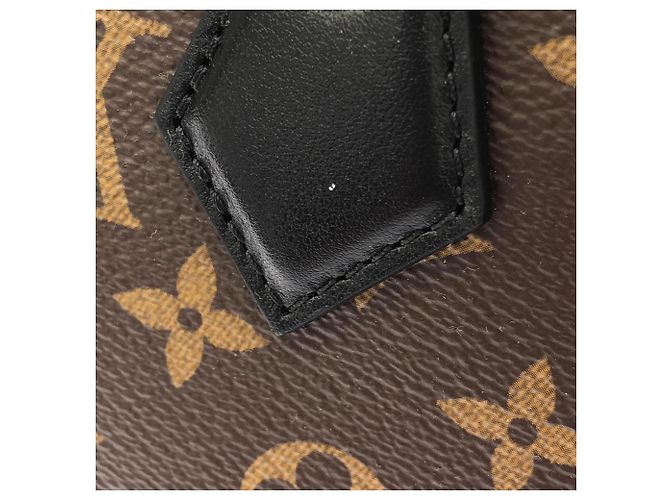 Borsa Boston Louis Vuitton Monogram Reverse Speedy Trunk Marrone - vista 3