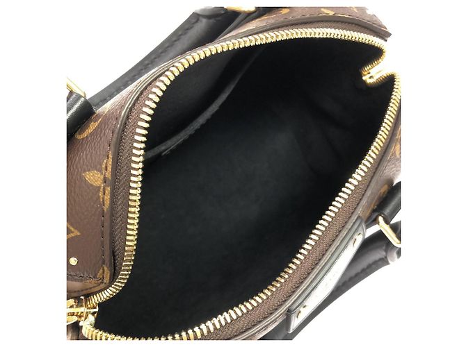 Borsa Boston Louis Vuitton Monogram Reverse Speedy Trunk Marrone - vista 7
