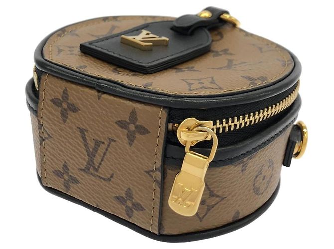 Borsa a tracolla collana Louis Vuitton Monogram Reverse Boite Chapeau Marrone - vista 2