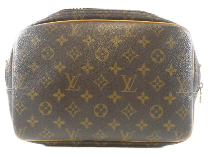 Louis Vuitton Monogram Reporter Schultertasche Braun - Ansicht 2