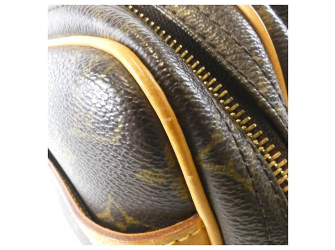 Louis Vuitton Monogram Reporter Schultertasche Braun - Ansicht 5