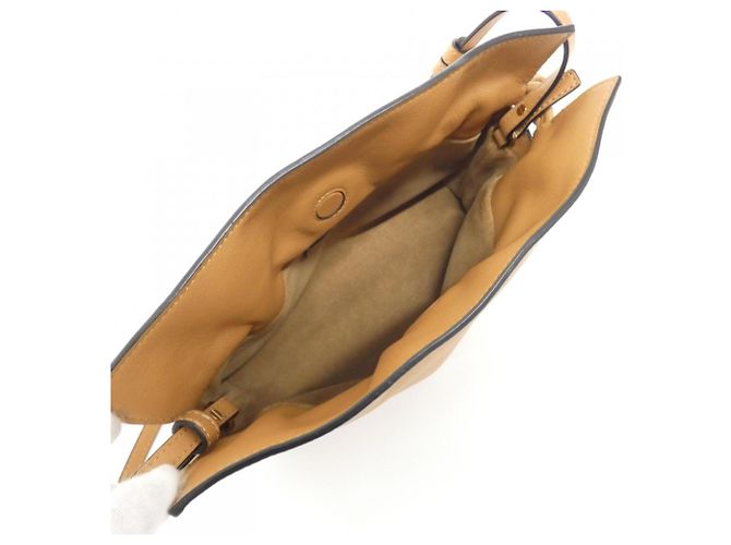 Borsa a mano Loewe Flamenco Clutch Mini Beige - vista 9
