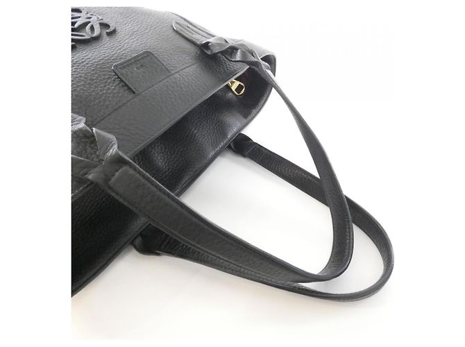 Borsa Loewe Fusta 316 27 G46 Nero - vista 4