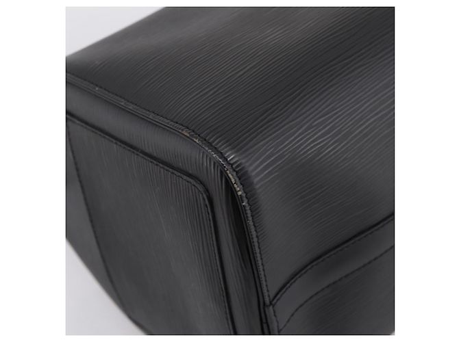LOUIS VUITTON Epi Speedy 35 Hand Bag Noir black M42992 LV Auth 200343V Nero - vista 18