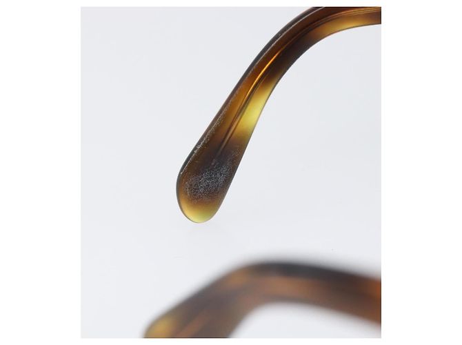 Occhiali da sole CHANEL Plastica Marrone Oro CC Auth bs36894 D'oro - vista 12