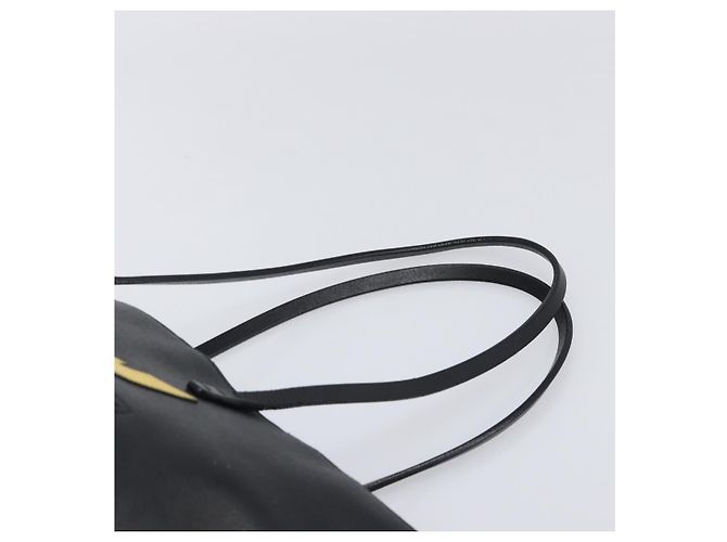 FENDI Tote Bag Leder Schwarz Silber Auth bs36971 - Ansicht 14