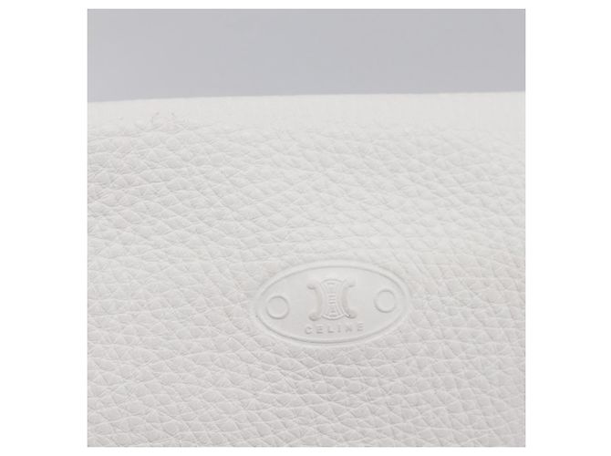 Céline CELINE Schultertasche aus Leder Gold Weiß authentisch 201963 Golden - Ansicht 10