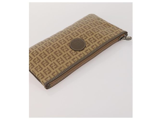 FENDI Celine MCM Borsa Clutch Borsa a Tracolla Canvas Pelle Set di 5 Marrone Autentica gh2229 - vista 15