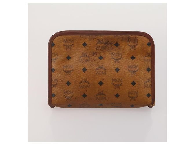 FENDI Celine MCM Borsa Clutch Borsa a Tracolla Canvas Pelle Set di 5 Marrone Autentica gh2229 - vista 19