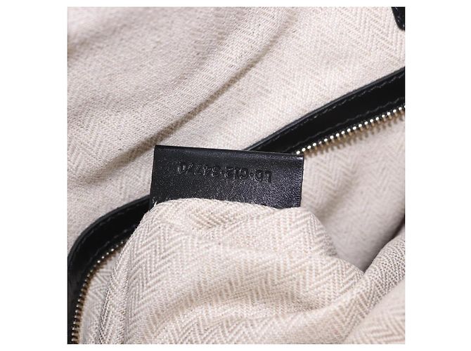 Bulgari Borsa a Mano BVLGARI Canvas 2way Beige Tono Oro Auth 202121A - vista 12