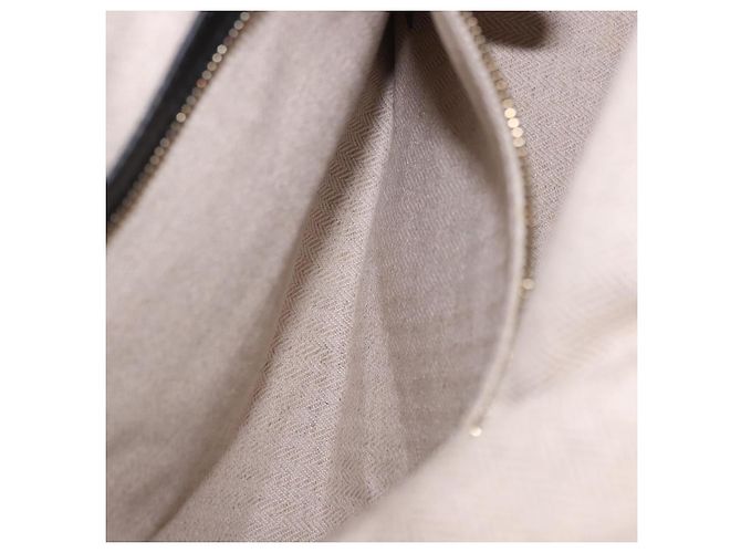 Bulgari Borsa a Mano BVLGARI Canvas 2way Beige Tono Oro Auth 202121A - vista 27