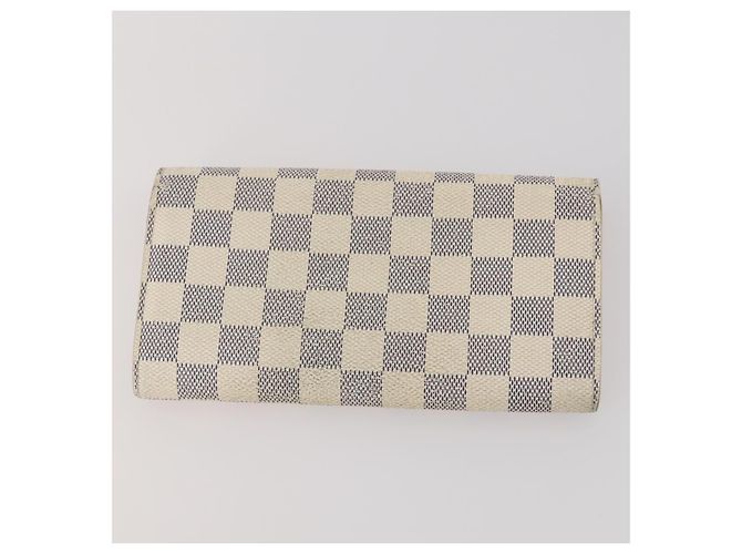 LOUIS VUITTON Monogram Damier Azur Wallet 5 Set LV Auth BA14277 Monogramma - vista 14