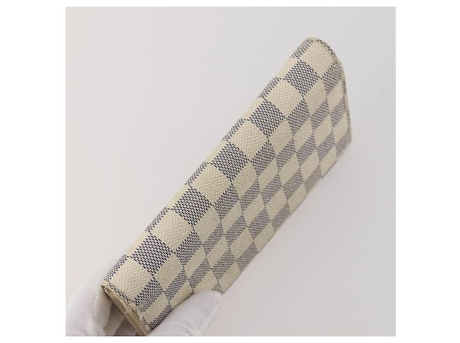 LOUIS VUITTON Monogram Damier Azur Wallet 5 Set LV Auth BA14277 Monogramma - vista 15