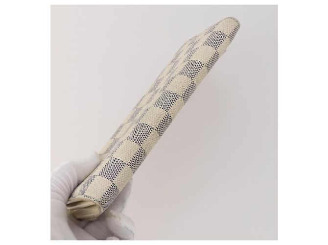 LOUIS VUITTON Monogram Damier Azur Wallet 5 Set LV Auth BA14277 Monogramma - vista 16