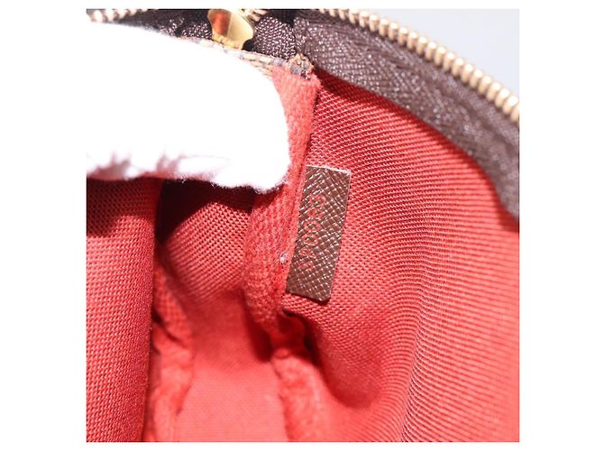 LOUIS VUITTON Damier Ebene Mini Pochette Accessory Pouch N58009 LV Auth 199474V - vista 11