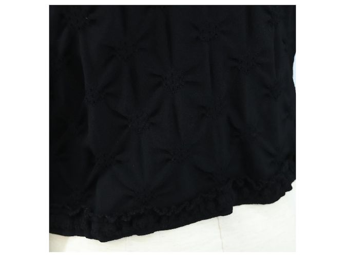 CHANEL Cardigan Jacke Viscose Black CC Auth 199994M Schwarz - Ansicht 11