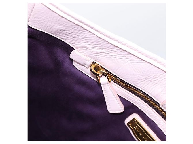 Miu Miu Tote Bag Lackleder Pink Gold Auth 201938 Golden - Ansicht 20