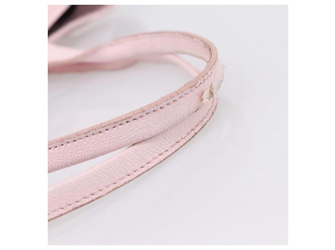 Miu Miu Tote Bag Lackleder Pink Gold Auth 201938 Golden - Ansicht 8