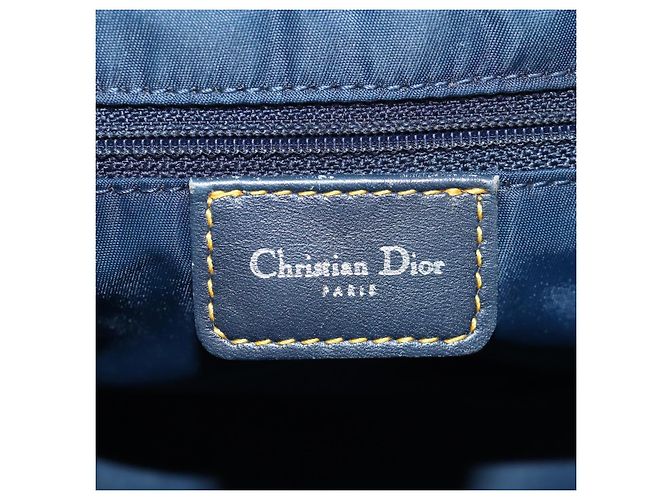 Christian Dior Saddle Bag Wool Sequins Multicolor Silver Auth yk20712SM - view 19