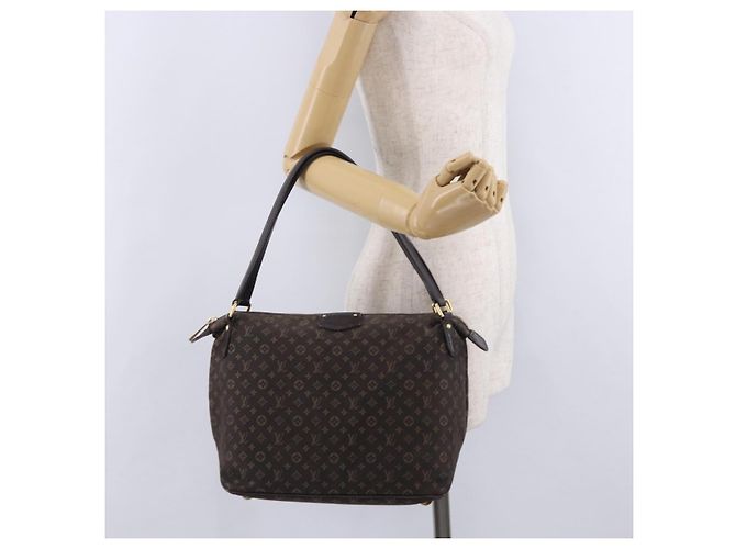 Borsa LOUIS VUITTON Monogram Idylle Ballad PM Dark Brown M40573 LV Auth 200011A Marrone scuro - vista 20