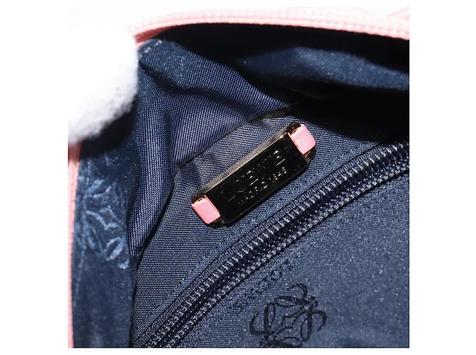 Borsa a mano LOEWE in pelle rosa tono oro Auth 200810V - vista 18
