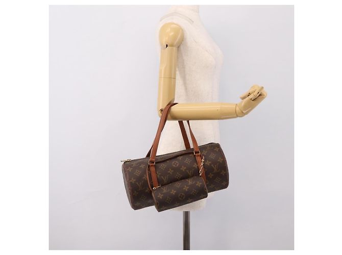 Bolso de mano LOUIS VUITTON Monogram Papillon 30 Vintage M51365 LV Auth 200850V Monograma - vista 22