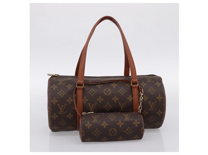 Bolso de mano LOUIS VUITTON Monogram Papillon 30 Vintage M51365 LV Auth 200850V Monograma - vista 23