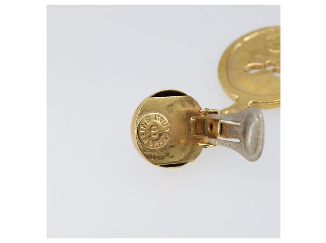 GIVENCHY Celine Earring metal 2 Set Gold Tone Auth ka6049 - Ansicht 11