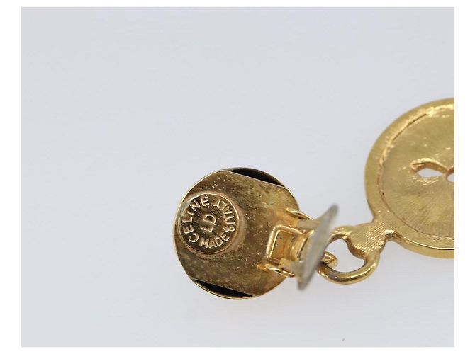 GIVENCHY Celine Earring metal 2 Set Gold Tone Auth ka6049 - Ansicht 13