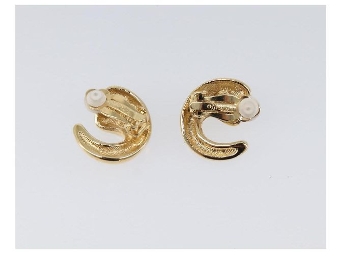 GIVENCHY Celine Earring metal 2 Set Gold Tone Auth ka6049 - Ansicht 3