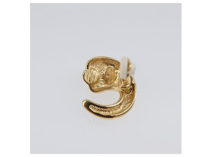 GIVENCHY Celine Earring metal 2 Set Gold Tone Auth ka6049 - Ansicht 5