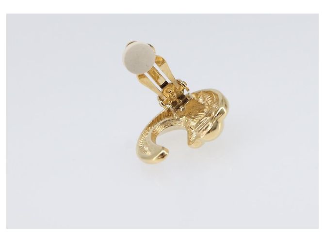GIVENCHY Celine Earring metal 2 Set Gold Tone Auth ka6049 - Ansicht 6