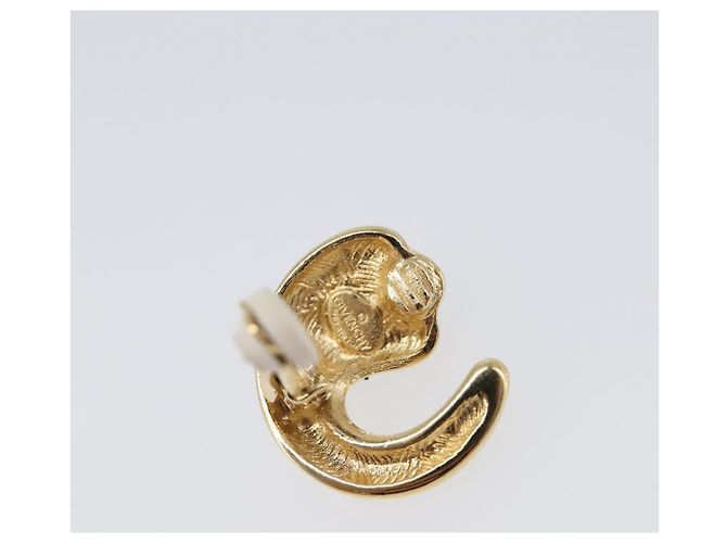 GIVENCHY Celine Earring metal 2 Set Gold Tone Auth ka6049 - Ansicht 7