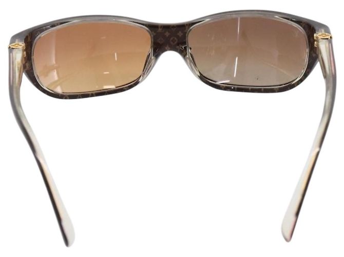 LOUIS VUITTON Sunglasses plastic Brown Z0022E LV Auth bs37036 - view 3
