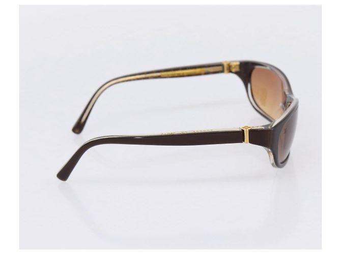 LOUIS VUITTON Sunglasses plastic Brown Z0022E LV Auth bs37036 - view 4