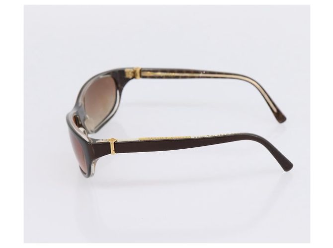 LOUIS VUITTON Sunglasses plastic Brown Z0022E LV Auth bs37036 - view 5