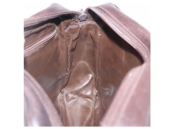 Bolso de hombro BALENCIAGA de cuero gamuza marrón y dorado Auth bs37014 Castaño - vista 18
