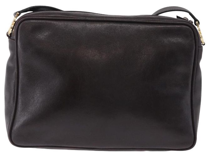 Bolso de hombro BALENCIAGA de cuero gamuza marrón y dorado Auth bs37014 Castaño - vista 2
