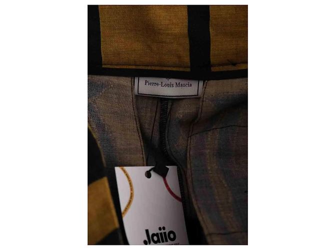 Autre Marque Pantalones anchos marrones Castaño - vista 5