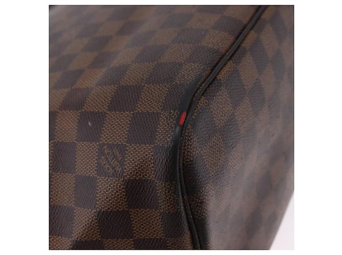 Borsa Tote LOUIS VUITTON Damier Ebene Neverfull MM N51105 LV Auth 202177 - vista 17