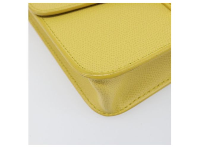 Borsa a tracolla FURLA in pelle Giallo Oro Auth 199917A D'oro - vista 15