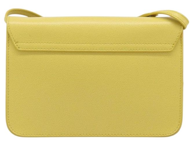 Borsa a tracolla FURLA in pelle Giallo Oro Auth 199917A D'oro - vista 2