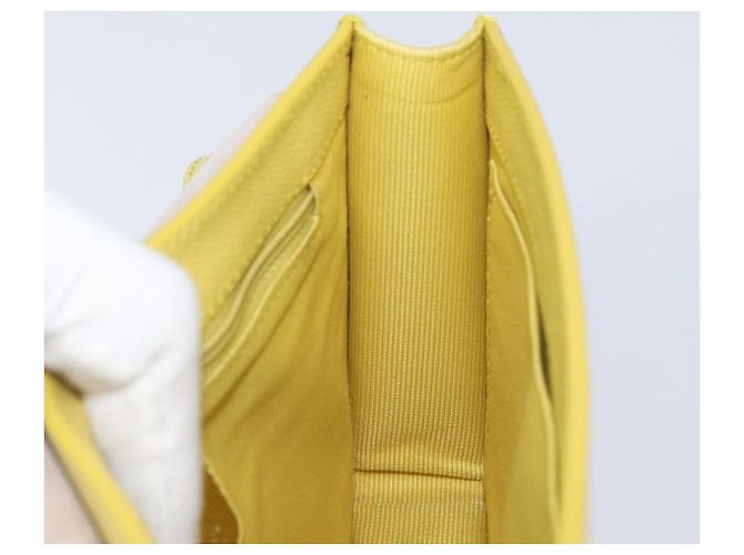 Borsa a tracolla FURLA in pelle Giallo Oro Auth 199917A D'oro - vista 20