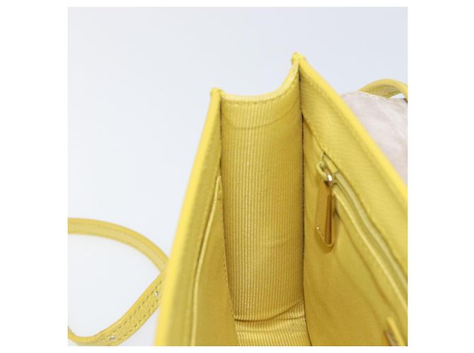 Borsa a tracolla FURLA in pelle Giallo Oro Auth 199917A D'oro - vista 21