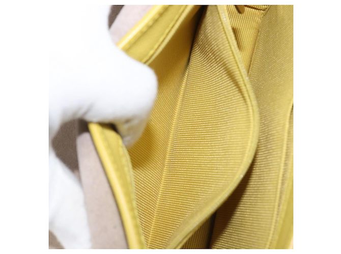 Borsa a tracolla FURLA in pelle Giallo Oro Auth 199917A D'oro - vista 23