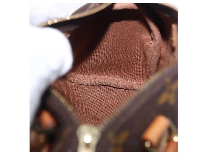 LOUIS VUITTON Monogram Mini Speedy Hand Bag M41534 LV Auth 200237V Monogramma - vista 20