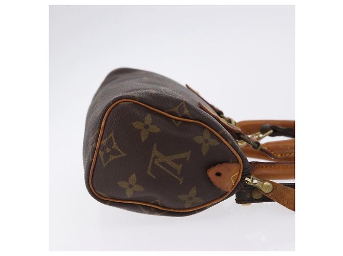 LOUIS VUITTON Monogram Mini Speedy Hand Bag M41534 LV Auth 200237V Monogramma - vista 3