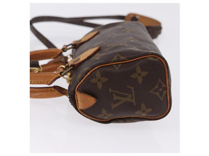 LOUIS VUITTON Monogram Mini Speedy Hand Bag M41534 LV Auth 200237V Monogramma - vista 4