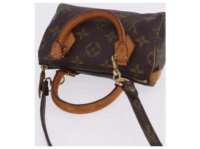 LOUIS VUITTON Monogram Mini Speedy Hand Bag M41534 LV Auth 200237V Monogramma - vista 6