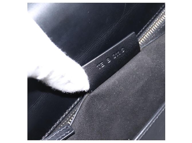 Borsa a tracolla GIVENCHY in pelle nera e oro Auth ka6021A Nero D'oro - vista 12